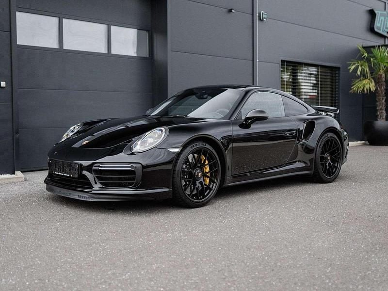 Schwarz Gebraucht 2016 Porsche 911 Turbo S Coupé | € 199.000 - Bild 1/4