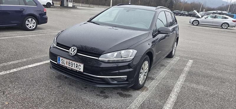 Gebraucht VW Golf VII Comfortline 116 PS (85 kW) 2017 Schwarz Kombi