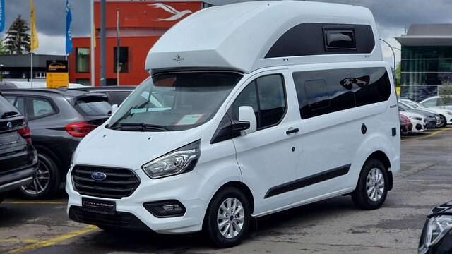 Gebraucht Ford Transit Custom Trend 150 PS (110 kW) 2023 Weiß Limousine