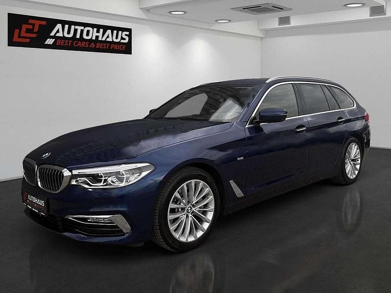 Blau Gebraucht 2018 BMW 530 M Performance Kombi | € 25.440 (Fairer Preis) - Bild 1/4