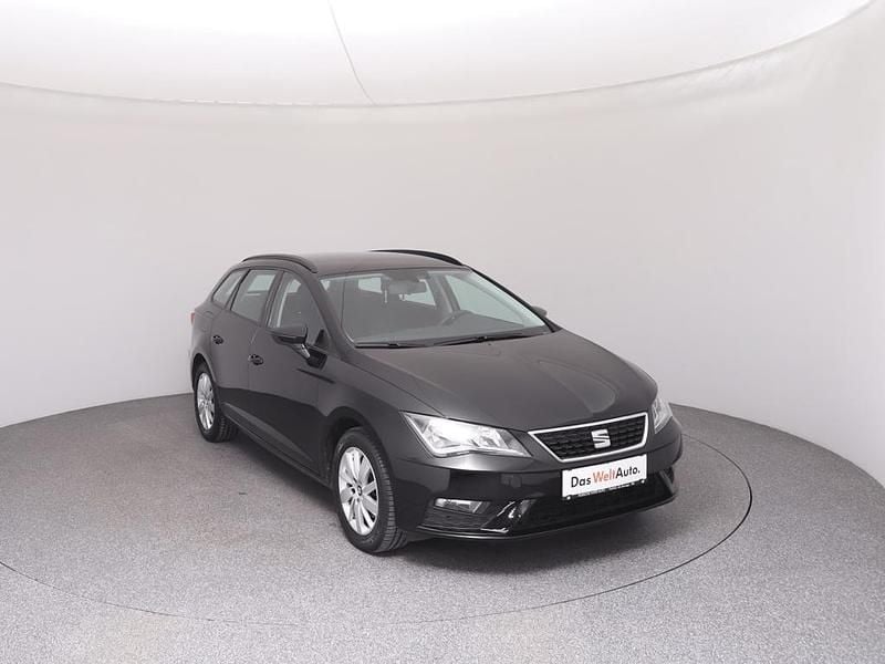 Gebraucht Seat Leon Reference 116 PS (85 kW) 2019 Schwarz  metallic Kombi