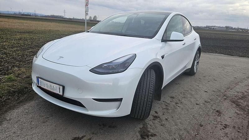 Gebraucht Tesla Model Y Long Range AWD 378 kW (514 PS) 2023 Weiß SUV