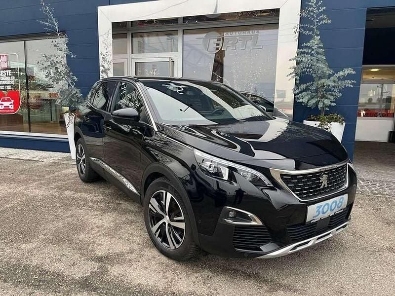 Schwarz Gebraucht 2020 Peugeot 3008 GT-line SUV | € 21.495 (Fairer Preis) - Bild 1/3