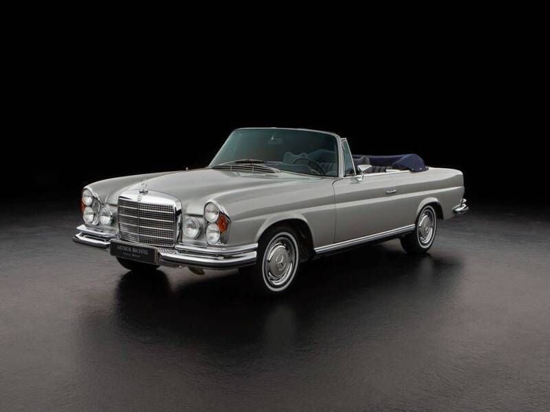 Gebraucht Mercedes 280 SE 160 PS (117 kW) 1971 Silber Cabrio