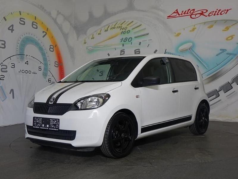 Gebraucht Skoda Citigo 60 PS (44 kW) 2015 Weiß weiß  metallic Kleinwagen