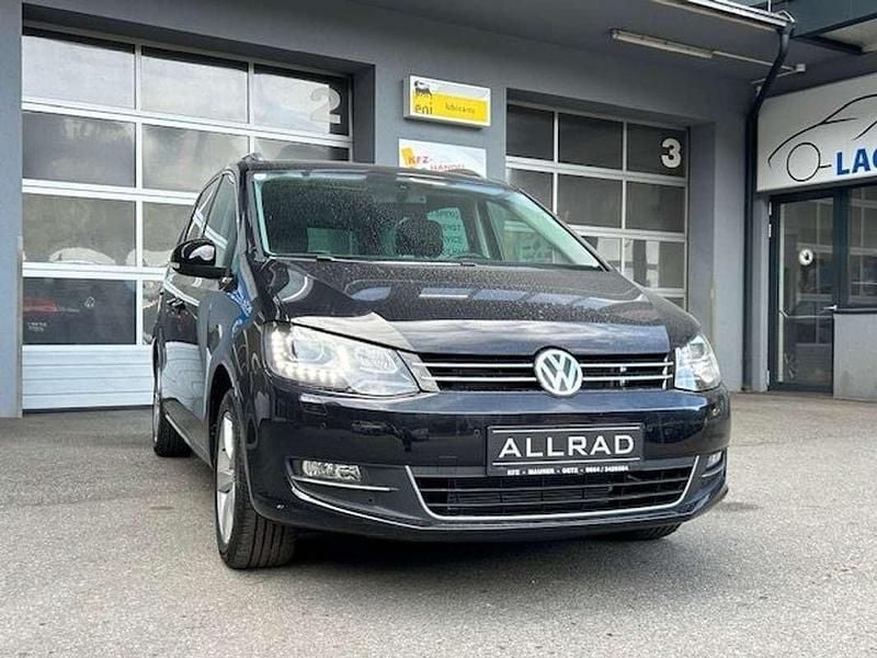 Gebraucht VW Sharan Highline 140 PS (102 kW) 2014 Schwarz Van / Kleinbus