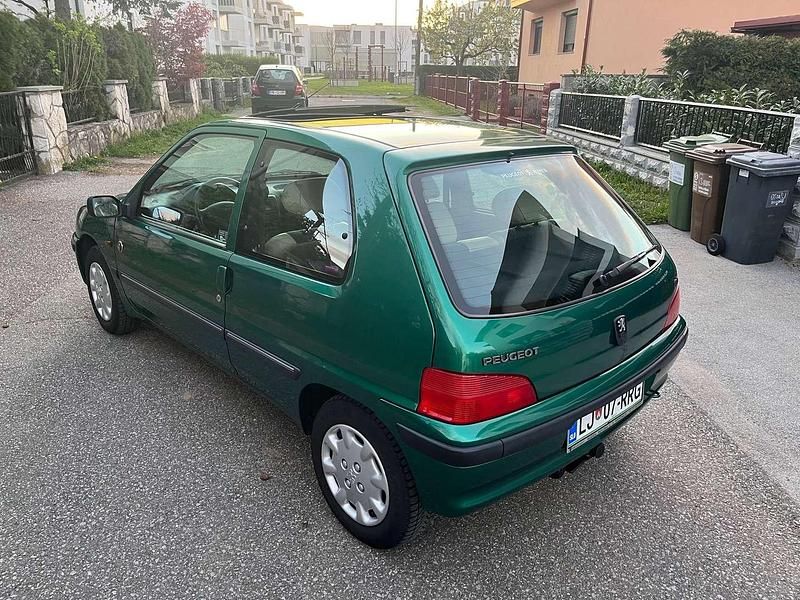 Gebraucht Peugeot 106 Roland Garros 60 PS (44 kW) 1998 Grün Kleinwagen