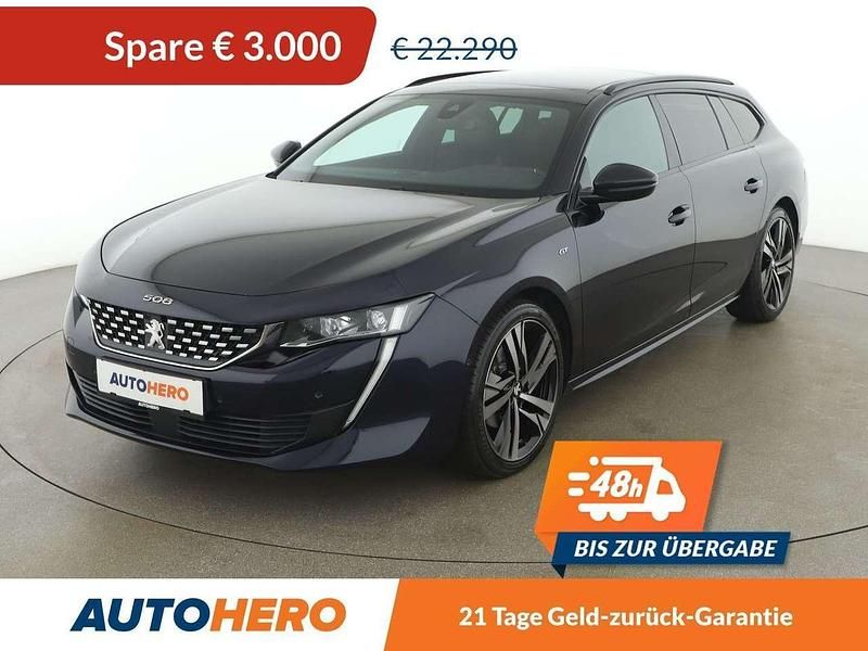 Blau Gebraucht 2021 Peugeot 508 GT Kombi | € 19.290 (Fairer Preis) - Bild 1/3