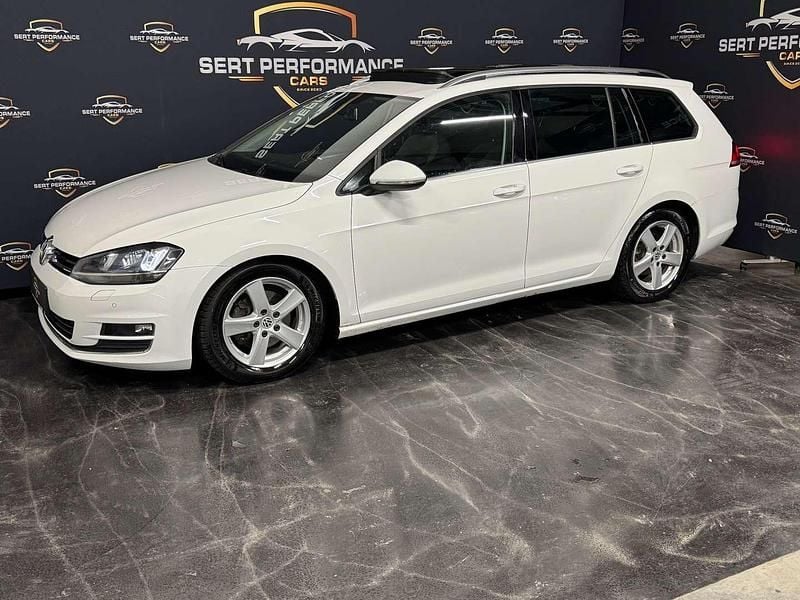 Gebraucht VW Golf VII Highline 150 PS (110 kW) 2013 Weiß Kombi