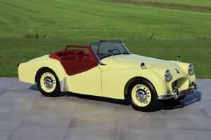 Gelb Gebraucht 1954 Triumph TR2 Cabrio | € 44.000 - Bild 1/4