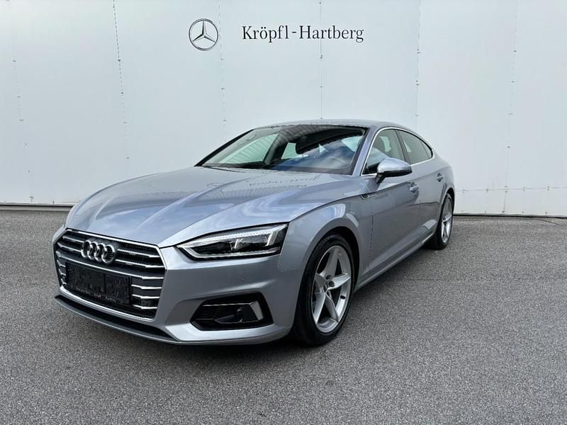 Gebraucht Audi A5 Sportback Sport 190 PS (139 kW) 2019 Silber Kleinwagen