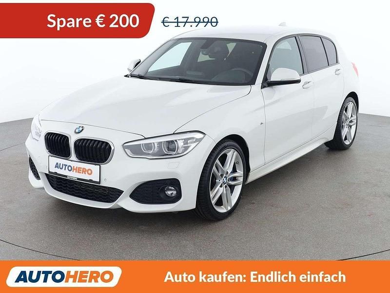 Gebraucht BMW 116 M Sport 116 PS (85 kW) 2017 Weiß Kleinwagen