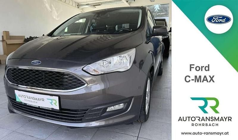 Grau Gebraucht 2018 Ford C-MAX Trend Van / Kleinbus | € 12.990 (Fairer Preis) - Bild 1/4