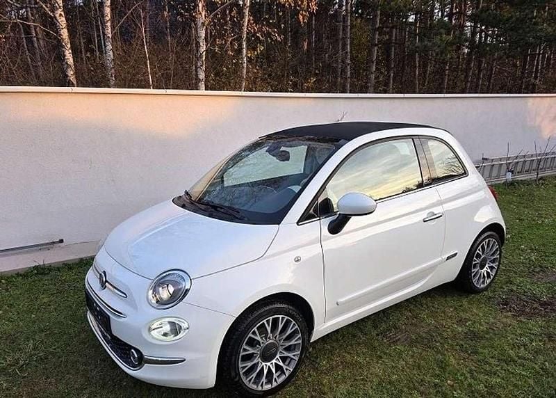 Weiß Gebraucht 2018 Fiat 500C Lounge Cabrio | € 7.450 (Superpreis) - Bild 1/4