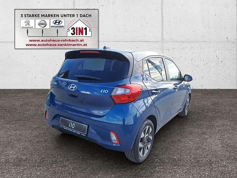 Gebraucht Hyundai i10 GO! 79 PS (58 kW) 2024 Blau Kleinwagen