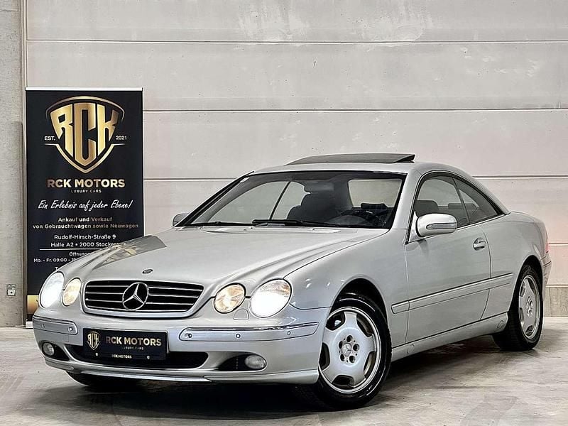 Silber Gebraucht 2002 Mercedes CL500 Coupé | € 16.900 - Bild 1/4