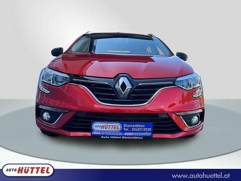 Gebraucht Renault Mégane GrandTour LIMITED 101 PS (74 kW) 2018 Rot Kombi