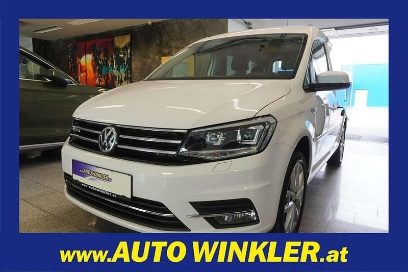 Weiß Gebraucht 2020 VW Caddy Highline Van / Kleinbus | € 12.970 - Bild 1/4