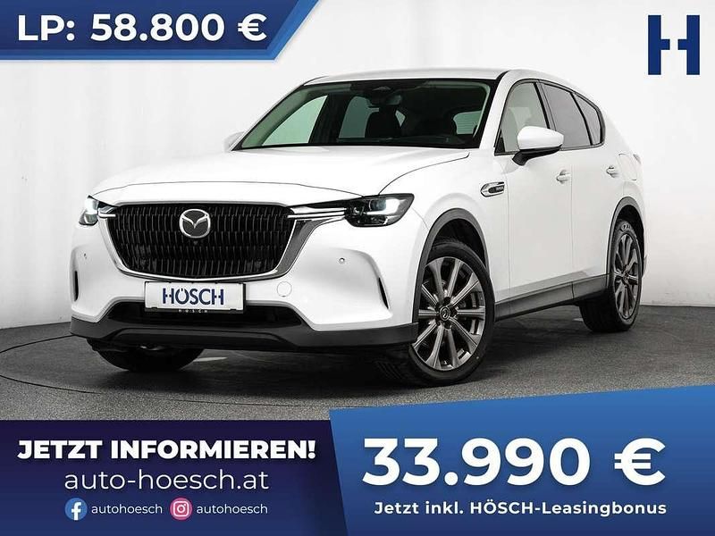 Gebraucht Mazda CX-60 Exclusive 328 PS (241 kW) 2023 Weiss SUV