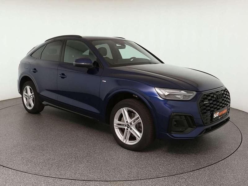 Blau Gebraucht 2022 Audi Q5 Sportback S-Line SUV | € 40.990 (Fairer Preis) - Bild 1/3