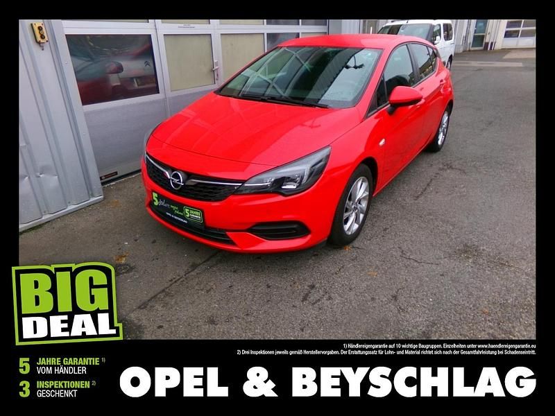 Lava rot Gebraucht 2020 Opel Astra Edition Limousine | € 12.770 (Fairer Preis) - Bild 1/4
