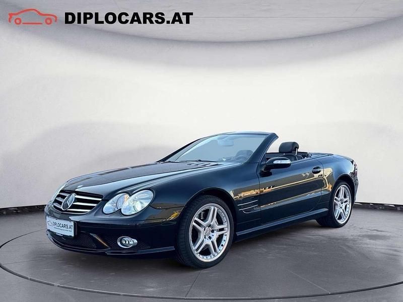 Gebraucht Mercedes SL55 AMG AMG 517 PS (380 kW) 2006 Schwarz Cabrio