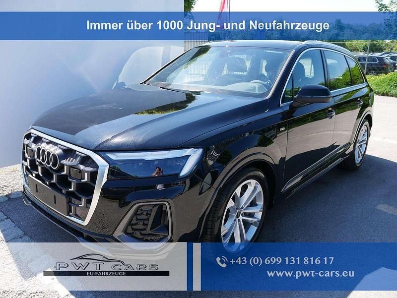 Schwarz Neu 2025 Audi Q7 S-Line SUV | € 96.319 - Bild 1/4