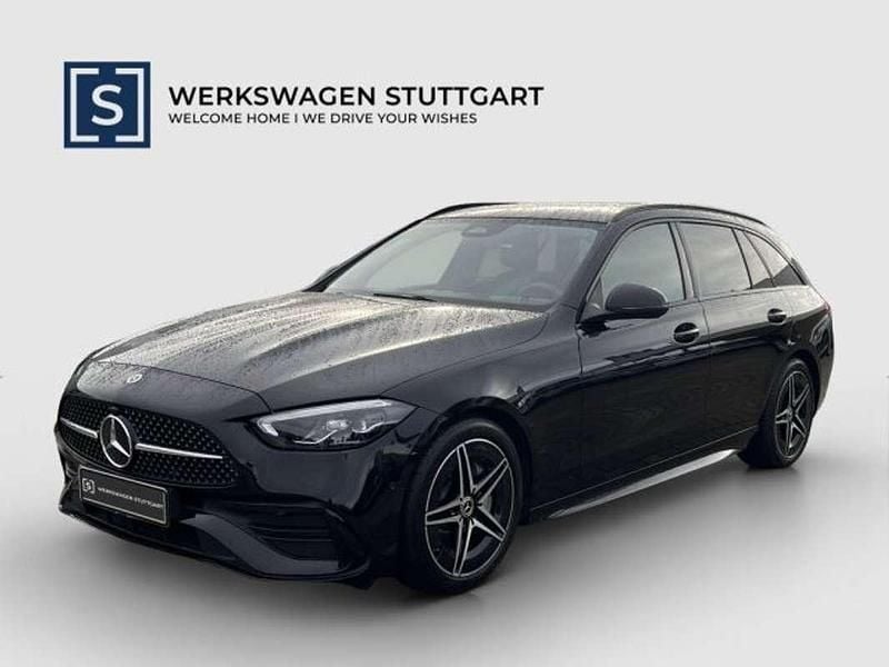 Schwarz Gebraucht 2023 Mercedes C180 AMG Kombi | € 43.527 (Fairer Preis) - Bild 1/4