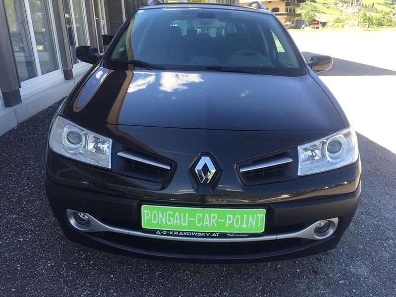 Gebraucht Renault Mégane GrandTour 111 PS (81 kW) 2009 Schwarz Kombi