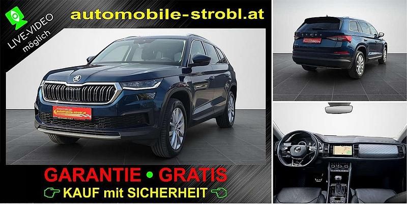 Gebraucht Skoda Kodiaq Style 150 PS (110 kW) 2022 Blau SUV