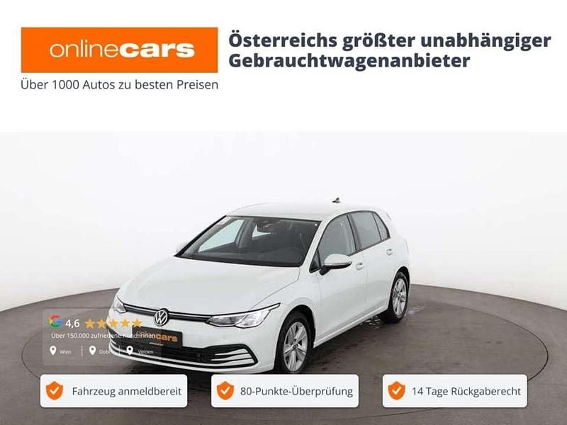 Weiß Gebraucht 2022 VW Golf VIII Life Limousine | € 22.990 (Guter Preis) - Bild 1/4