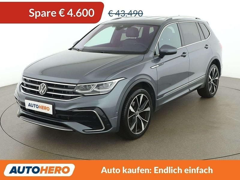 Gebraucht VW Tiguan Allspace R-line 150 PS (110 kW) 2022 Grau SUV