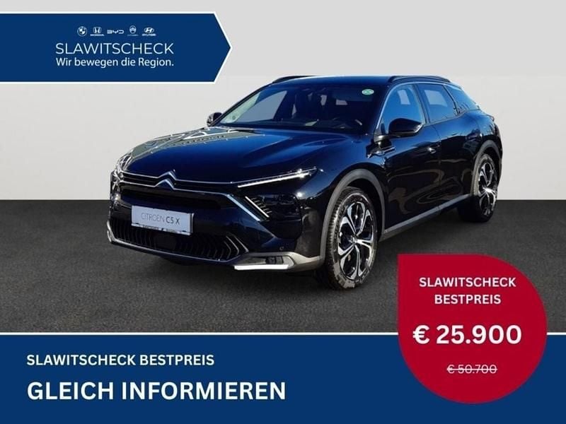 Schwarz Gebraucht 2023 Citroën C5 X Feel Kombi | € 25.900 (Fairer Preis) - Bild 1/4