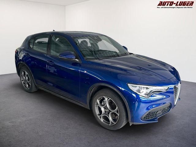 Gebraucht Alfa Romeo Stelvio Ti 280 PS (205 kW) 2023 486 blau SUV