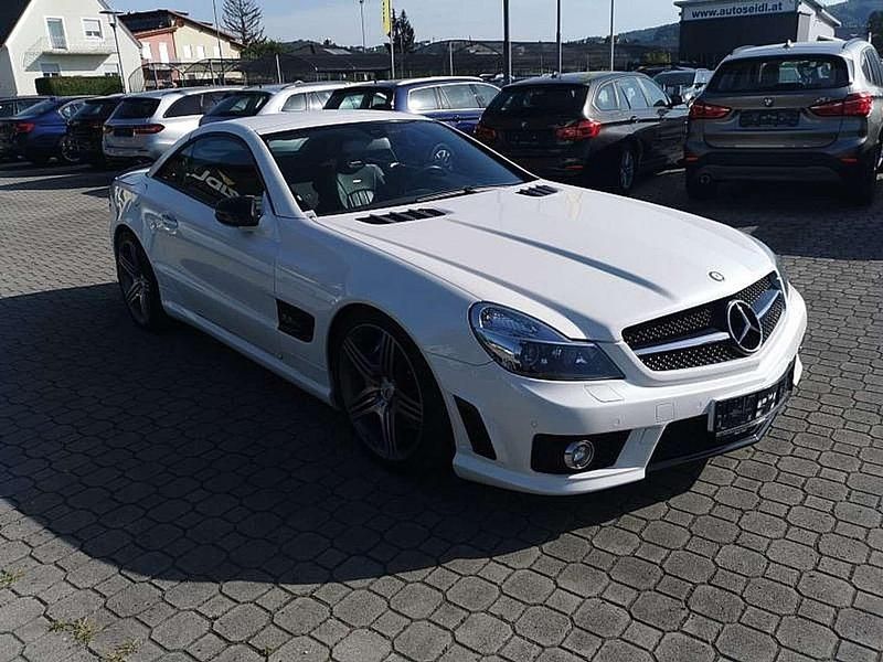 Gebraucht Mercedes SL63 AMG AMG 525 PS (386 kW) 2008 Weiss Cabrio