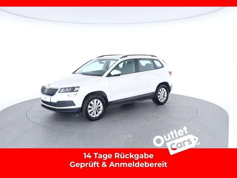 Gebraucht Skoda Karoq Ambition 150 PS (110 kW) 2019 Weiß SUV