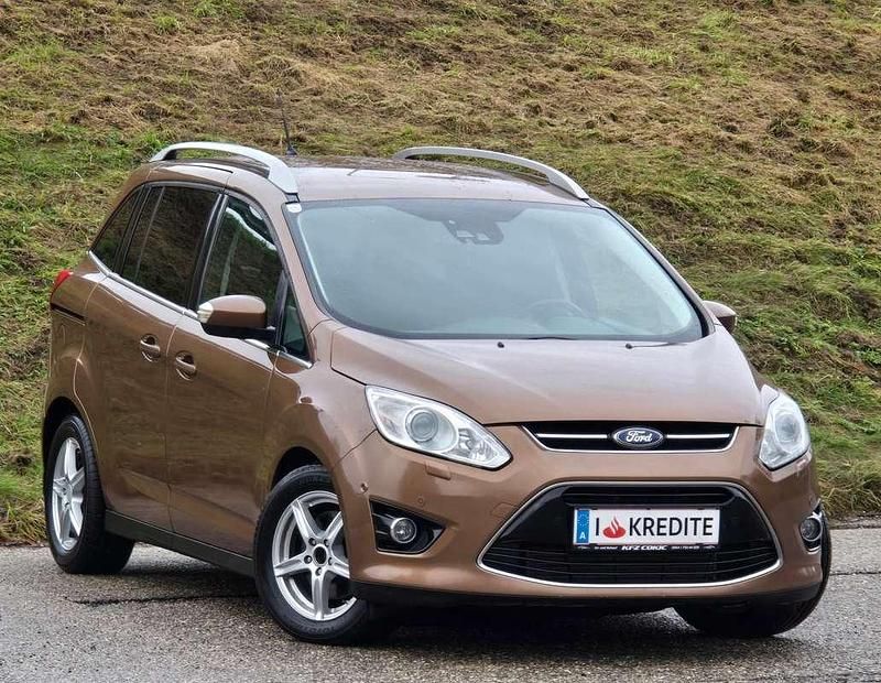 Gebraucht Ford Grand C-Max Titanium 163 PS (119 kW) 2014 Braun Van / Kleinbus