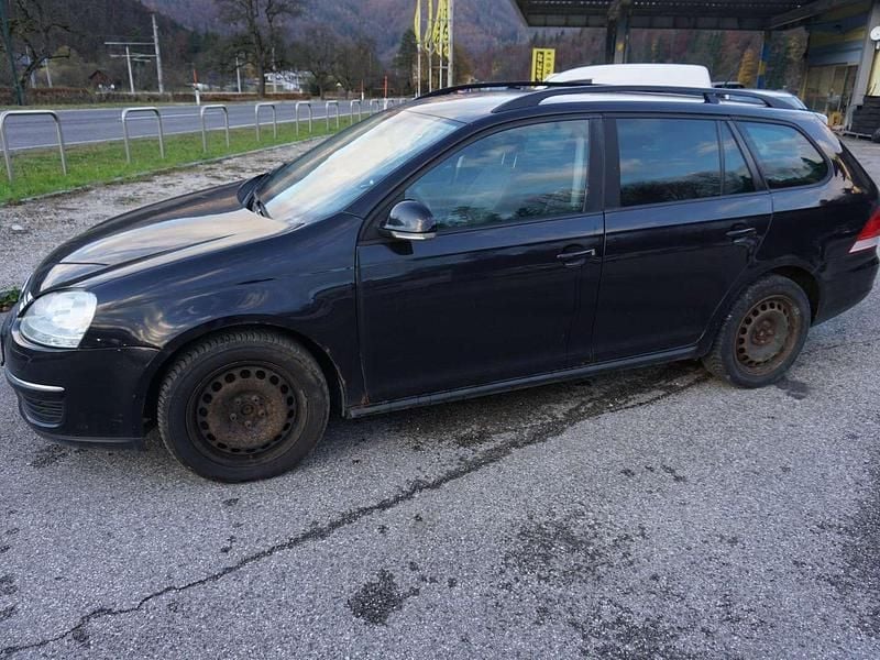 Gebraucht VW Golf V Trendline 105 PS (77 kW) 2008 Schwarz Kombi