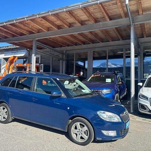 Gebraucht Skoda Fabia 90 PS (66 kW) 2013 Blau Kombi