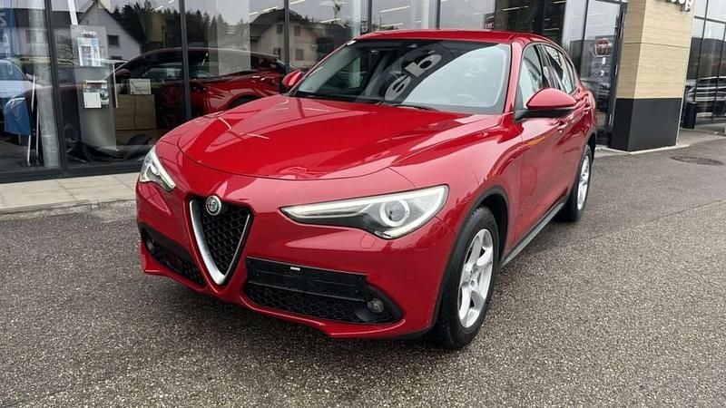 Gebraucht Alfa Romeo Stelvio Super 150 PS (110 kW) 2018 Rot SUV