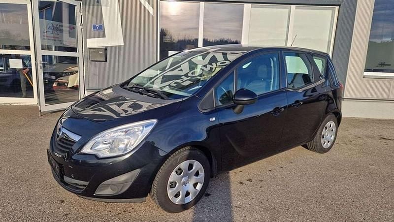 Gebraucht Opel Meriva 101 PS (74 kW) 2012 Schwarz Van / Kleinbus