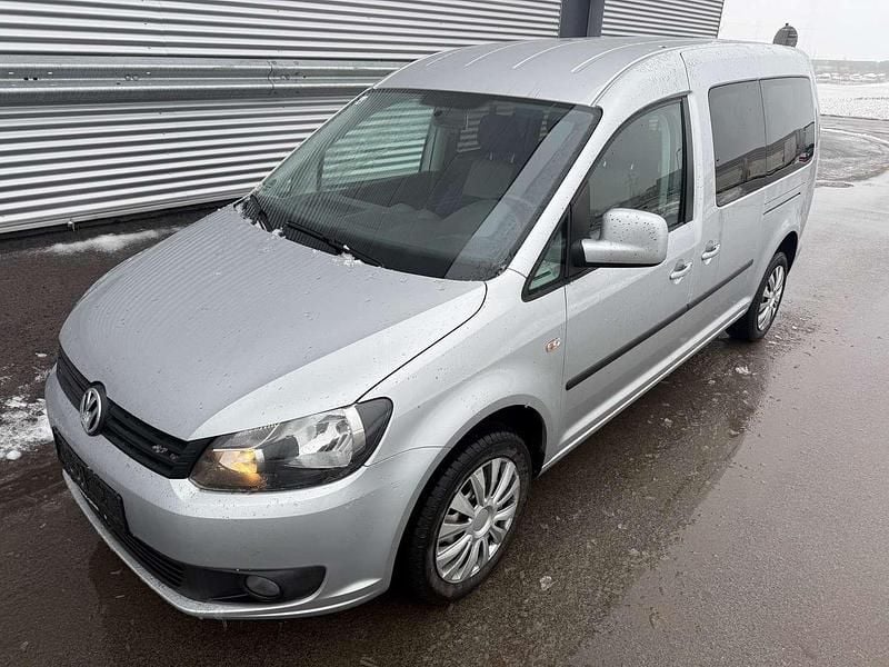 Silber Gebraucht 2010 VW Caddy Maxi Trendline Van / Kleinbus | € 10.990 (Guter Preis) - Bild 1/4