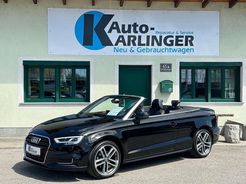Gebraucht Audi A3 Cabriolet Design 116 PS (85 kW) 2018 Schwarz Cabrio