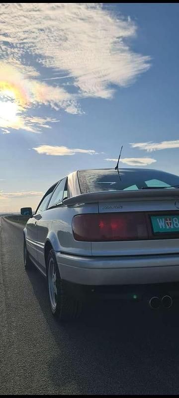 Gebraucht Audi Coupé Comfort 220 PS (161 kW) 1992 Silber Coupé