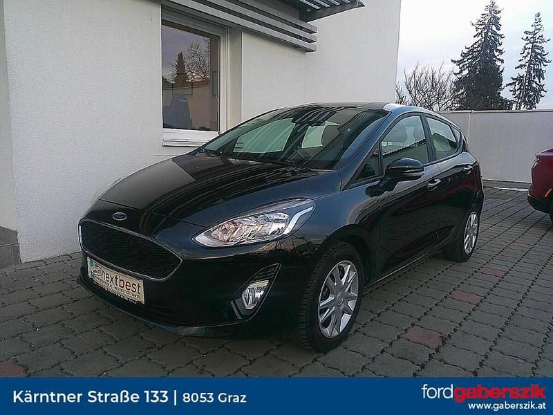 Gebraucht Ford Fiesta Trend 69 PS (50 kW) 2018 Schwarz Limousine