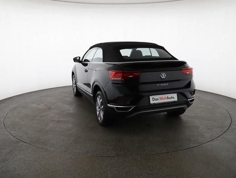 Gebraucht VW T-Roc Cabriolet Style 110 PS (80 kW) 2021 Schwarz Cabrio