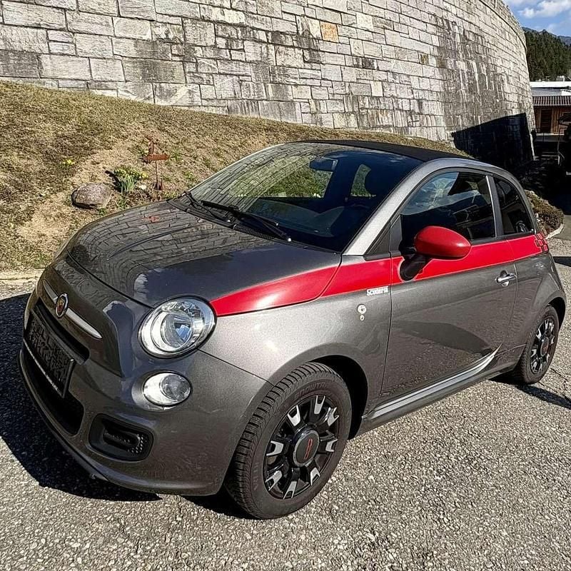 Gebraucht Fiat 500C 105 PS (77 kW) 2015 Grau Cabrio