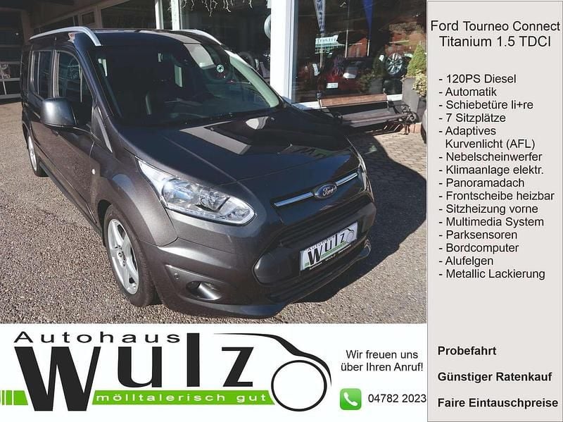 Grau Gebraucht 2018 Ford Tourneo Connect Titanium Van / Kleinbus | € 21.450 (Teuer) - Bild 1/4