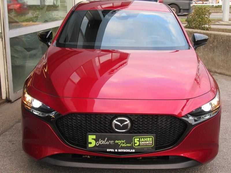 Gebraucht Mazda 3 Homura-Line 150 PS (110 kW) 2022 Rot Limousine