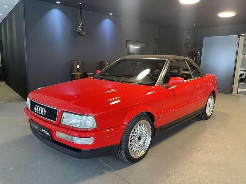 Rot Gebraucht 1992 Audi Cabriolet Cabrio | € 15.990 - Bild 1/4